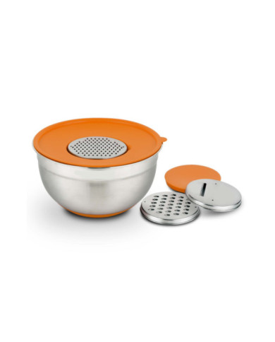 Bowl 22 Cm Base Silicona 3 Pzas