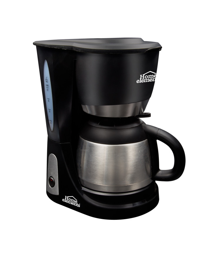 Cafetera Electrica 10 Tazas Jarra Acero Home Elements