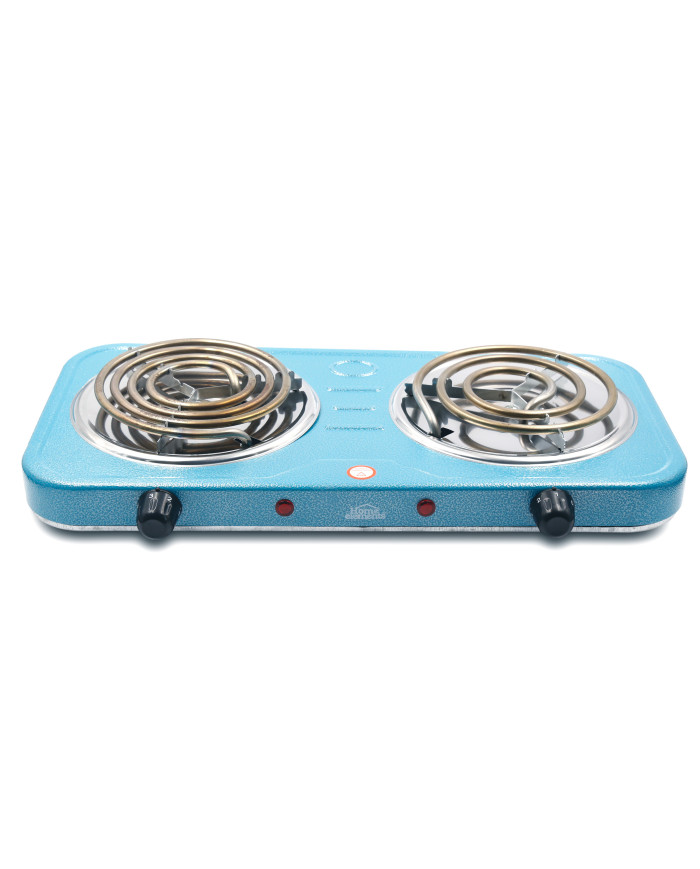 Estufa 2P Electrica Azul Turquesa He-003Lat