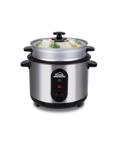 Olla Arrocera 1,8 Lts Acero Inox Con Vaporera Nm Heoa-18Ss