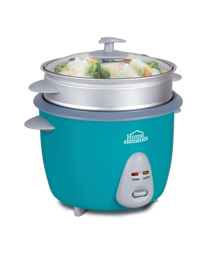 Olla Arrocera 1,8 Lts Azul T. Con Vaporera Nm Heoa-18At