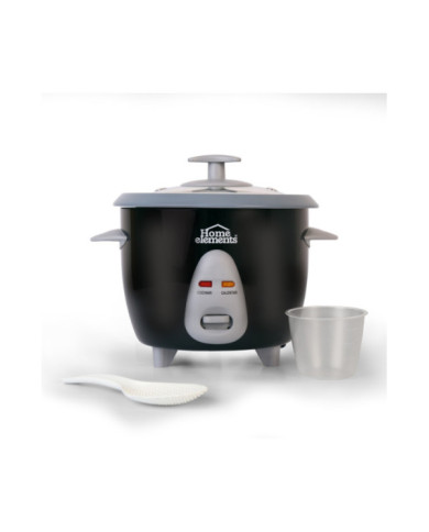 Olla De Arroz 0,6 Lts Negra Heoa-4N