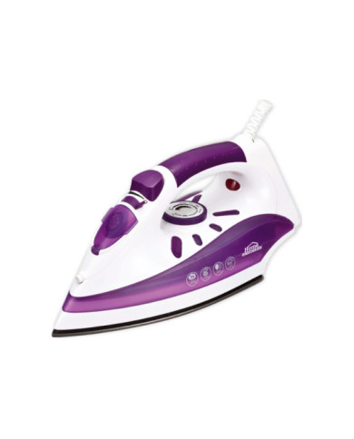 Plancha Hepl-268 Vapor Y Seco Antiadherente Home Elements