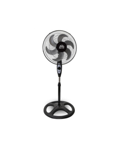 Vent Pedestal Negro 18P Cx1 Maxiflow Élite