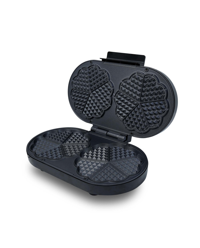 Wafflera 2 Puestos Negra