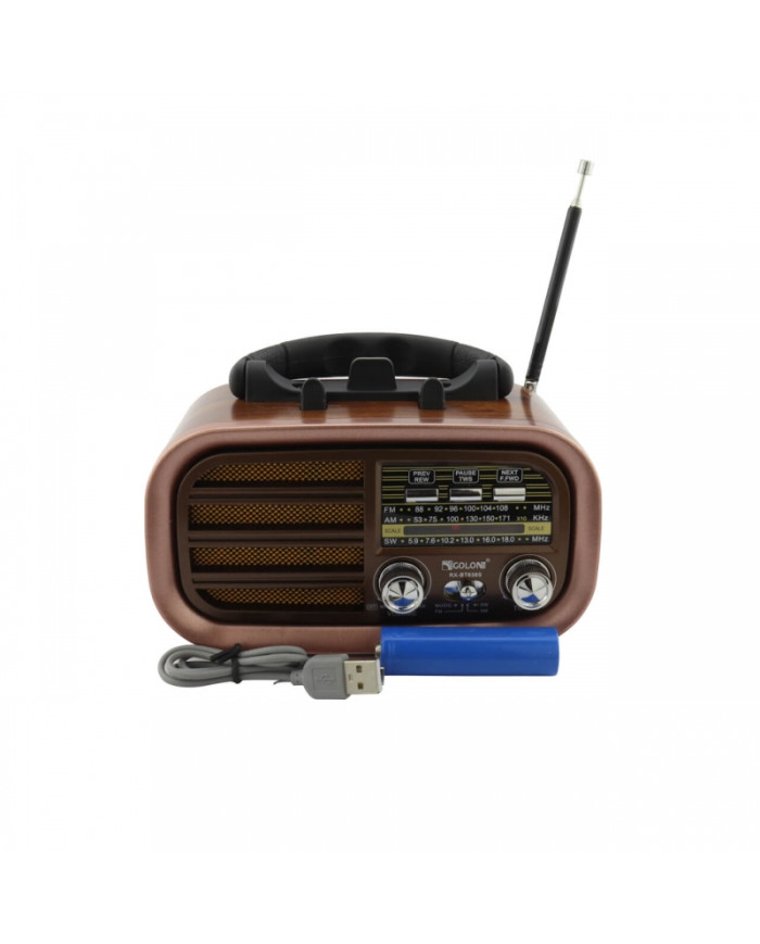 PARLANTE BLUETOOTH RETRO 2